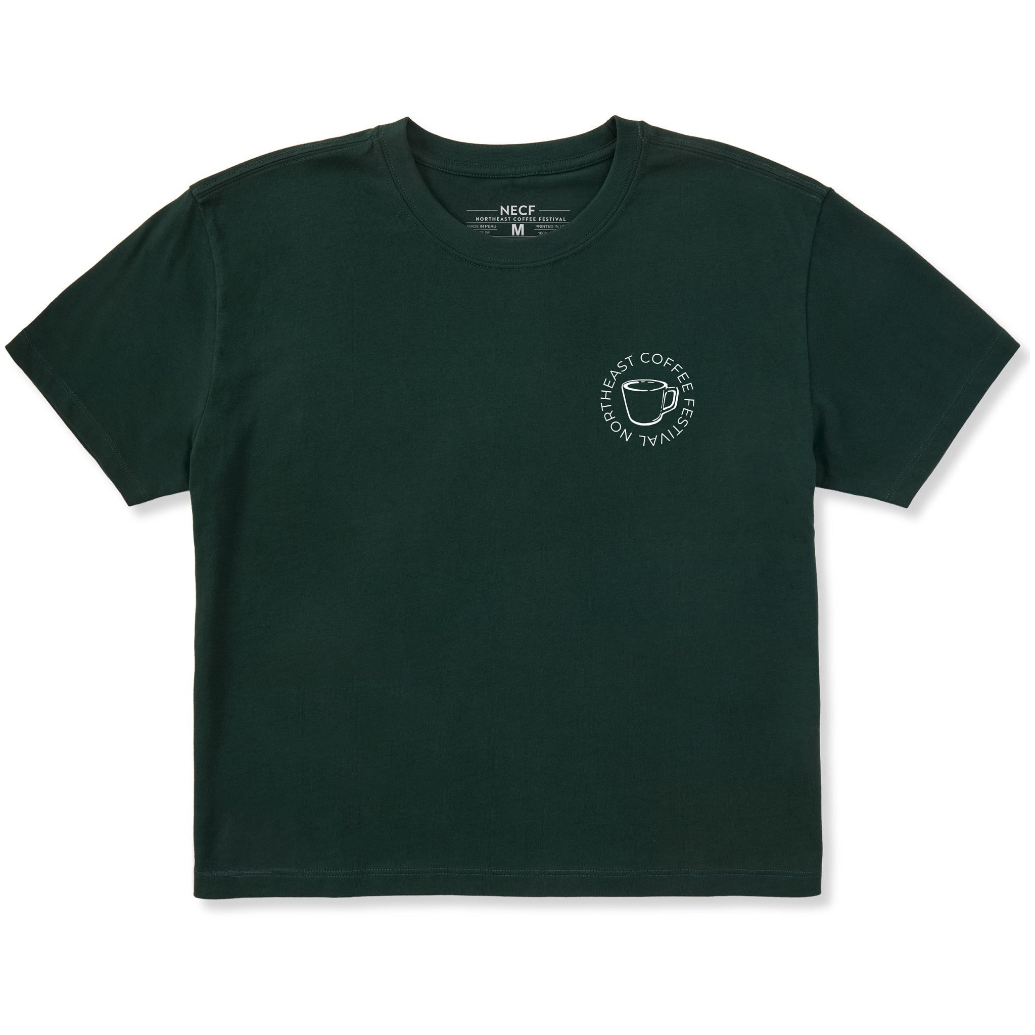 NECF Extra Cup Artist Boxy Cropped Tee