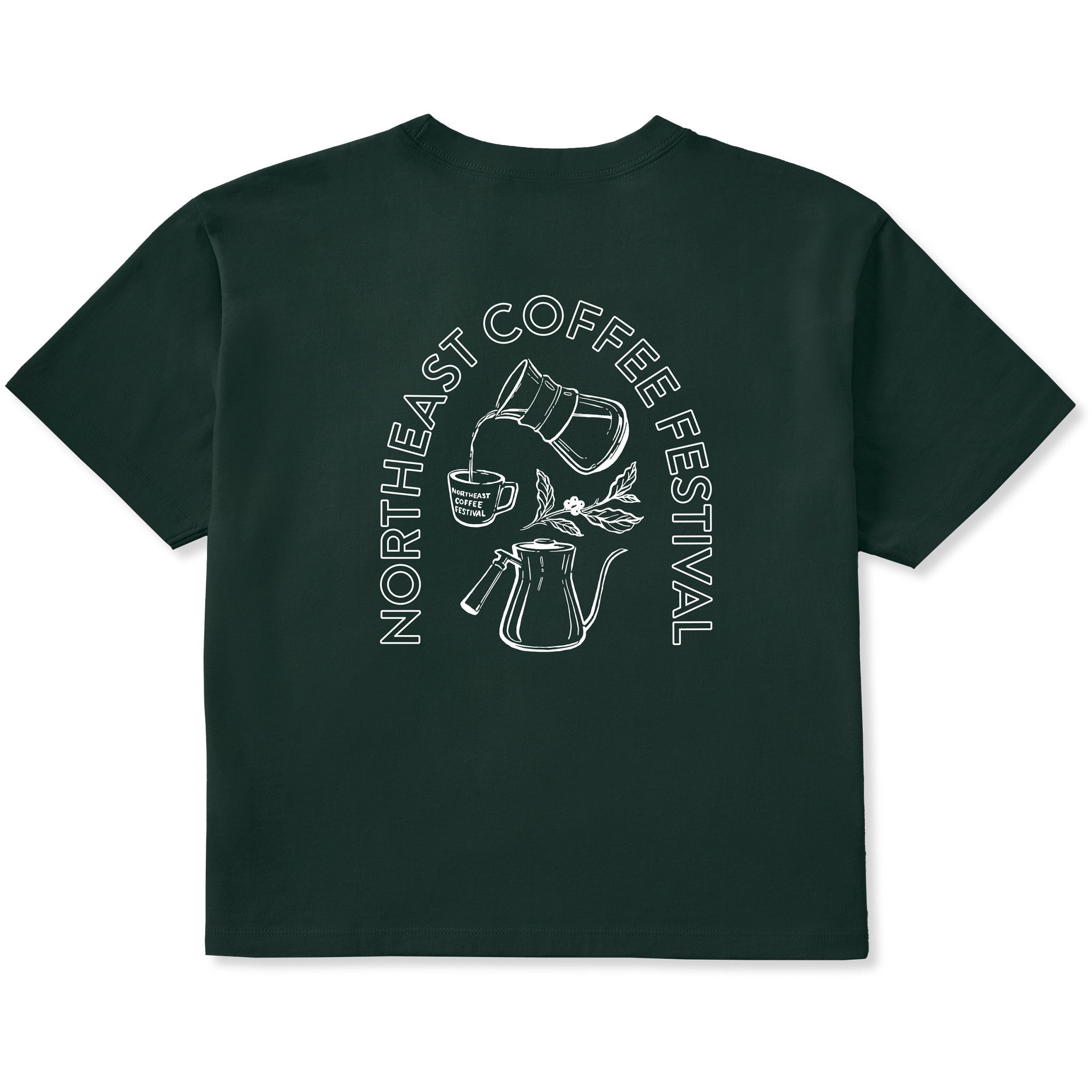 NECF Extra Cup Artist Boxy Cropped Tee